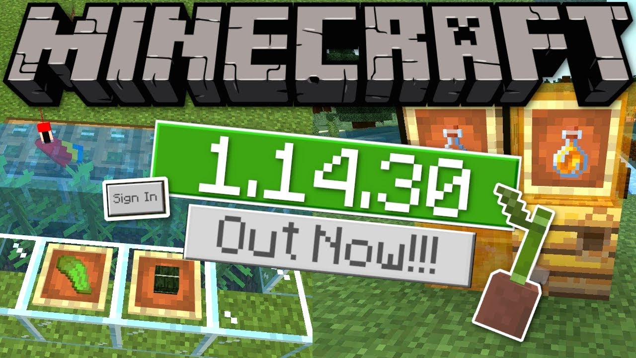 Release Version Of Minecraft Pocket Edition 1 14 30 For Android