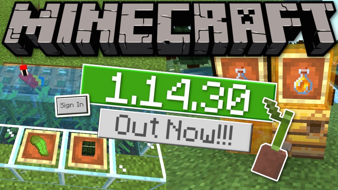 Como Baixar Minecraft PE 1.14 Original - MCPE Direto da Play Store - De  Graça 