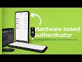 Yubico authenticator  hardwarebacked security