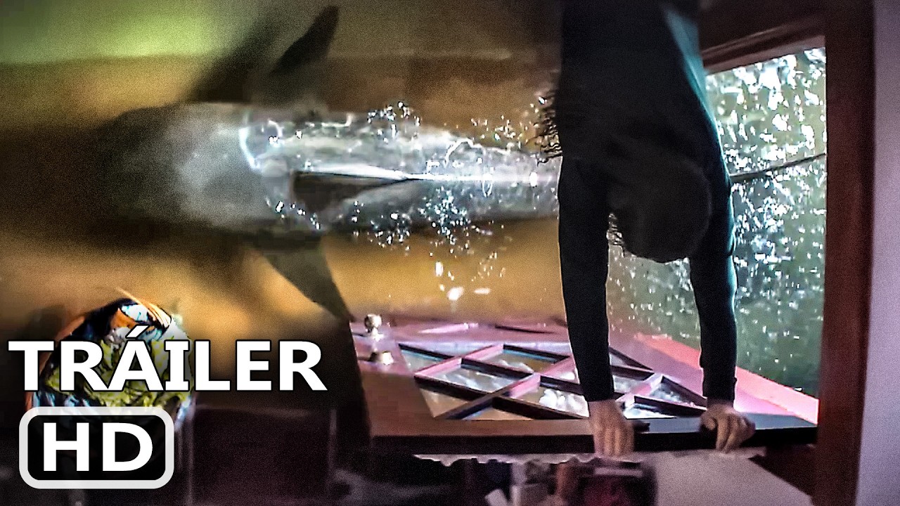EMBESTIDA Tráiler Español Latino (2026) Cine Catástrofe, Tiburón