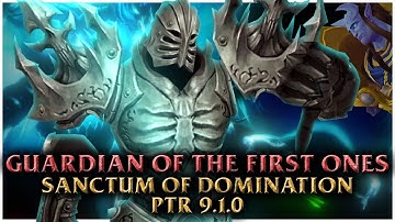 Guardian of the First Ones Heroic 9.1 Boss - Sanctum of Domination Raid | Retribution Paladin | PTR