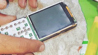 White LCD problem  solution