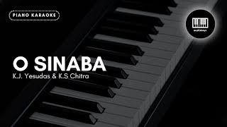 O Sinaba - Amrutham | Piano Karaoke | Unplugged | AuztixKeys