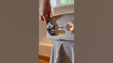 Replacing toilet parts to fix the leak! #asmr #asmrsounds #diy #howto #plumber #subscribe #tools