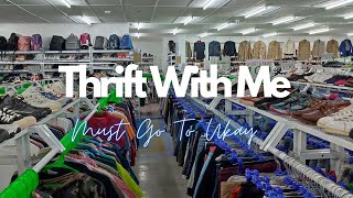 Thrifting In The Philippines|Must Go To Ukay-Ukay Sa Quezon City-It's Huge!|There She Goes Thrifting