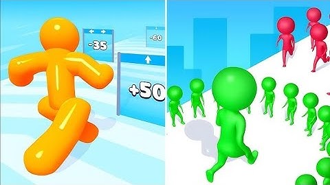 Tall Man Run Vs Count master Crazy & Challenging Gameplay ✨😱