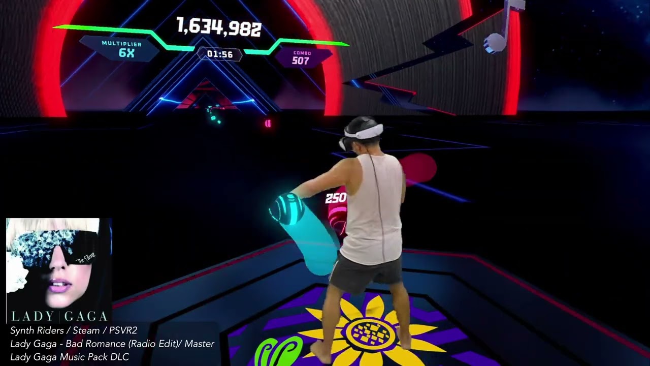 Synth Riders / Lady Gaga - Bad Romance (Radio Edit) / Master / Lady Gaga Music Pack DLC