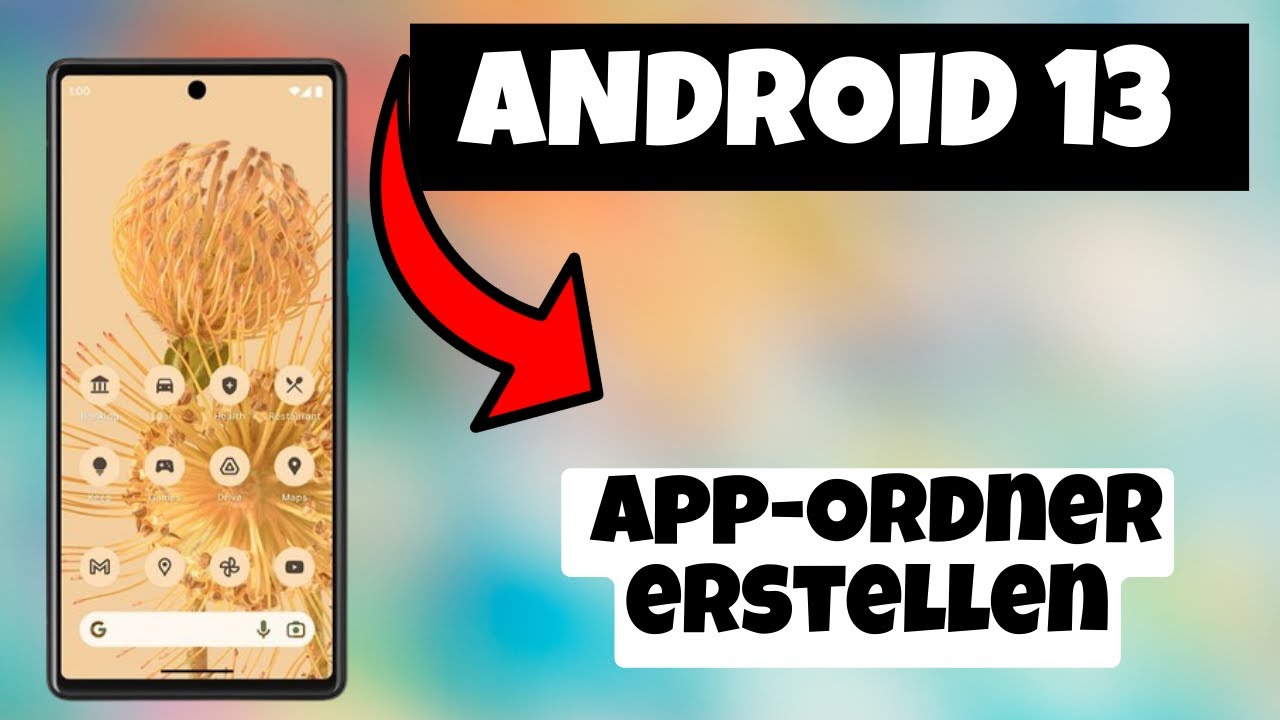 Android 13 AppOrdner erstellen • 📱 • 📂 • 👍🏼 • Anleitung YouTube