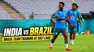 Brazil Football Team Training Video at Salt Lake Stadium | India vs Brazil Match | FIFA Friendly screenshot 2