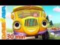 🚌 Wheels on the Bus Song & More Nursery Rhymes from Dave and Ava 🚌