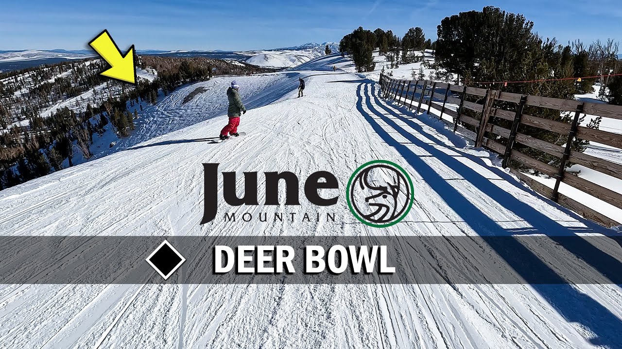 🧑Dad, 👧Mon and Daughter👶are snowboarding on Black Diamond TOGETHER in June Mountain, CA