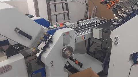 Let the efficiency of folding machines leap! 600TS folding machine complete line demonstration 📄✨