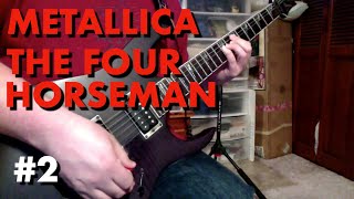 Metallica The Four Horsemen (guitar cover) - Bryan Plays Albums #2 chords