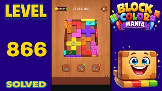 Block Color Mania – Level 866 | Fast & Clean Solution
