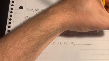 Find the Missing Number - Mean, Median, Mode, Range