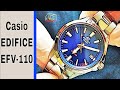 Casio Edifice for smaller wrist 😀 EFV 110D a junior watch of EFV-100D