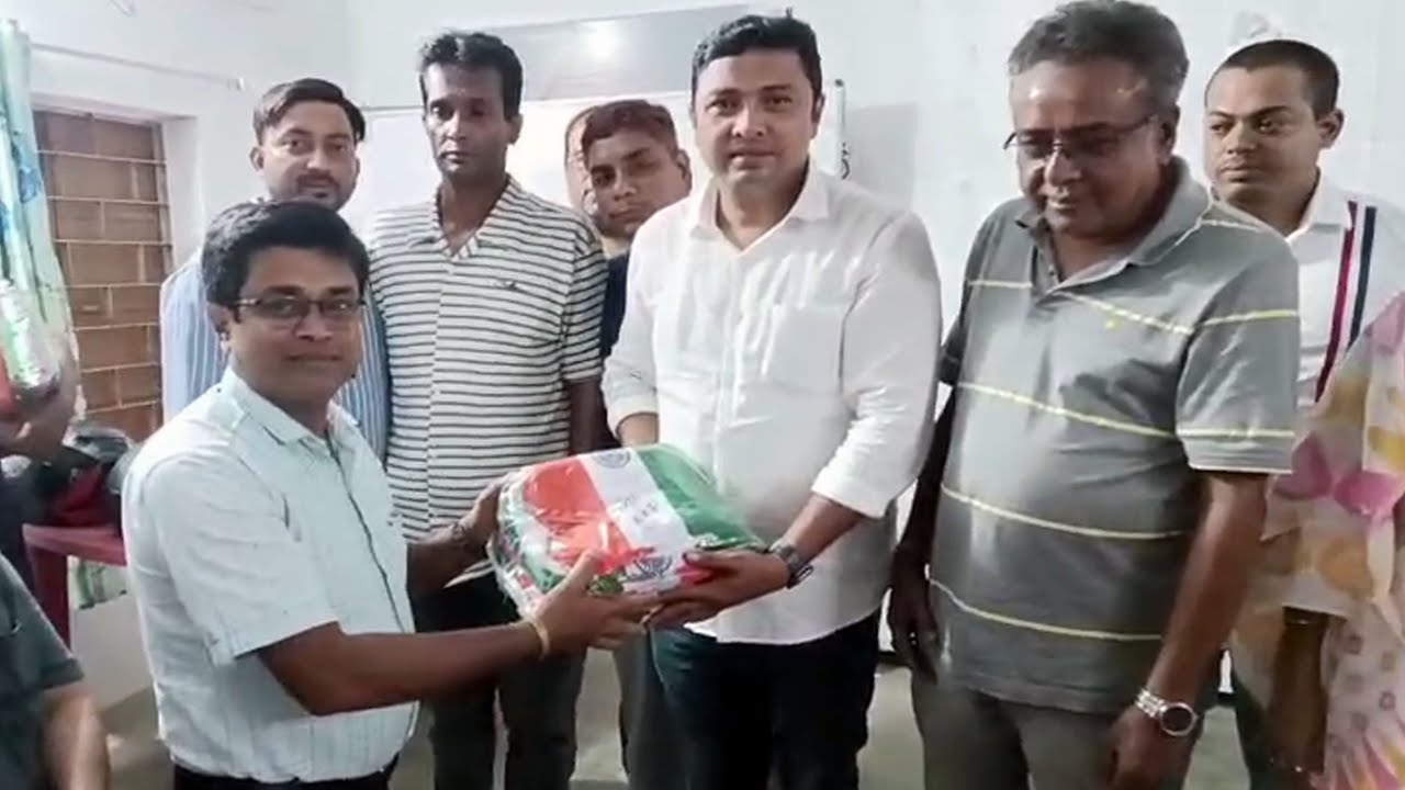 National Flags Distributed Ahead of Independence Day marking the observance of Har Ghar Tiranga