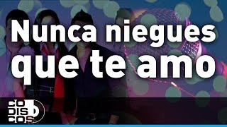 Video thumbnail of "Nunca Niegues Que Te Amo (Karaoke), Los Inquietos del Vallenato"