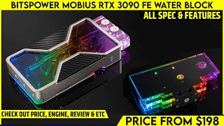 Bitspower Mobius RTX 3090 FE Water Block & X-TEND Liquid-Cooled