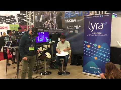 LyraVR x Oval - Jamming in two realities @SXSW 2017