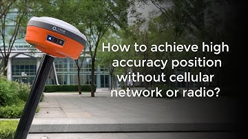 How to achieve high accuracy position without cellular network or radio?