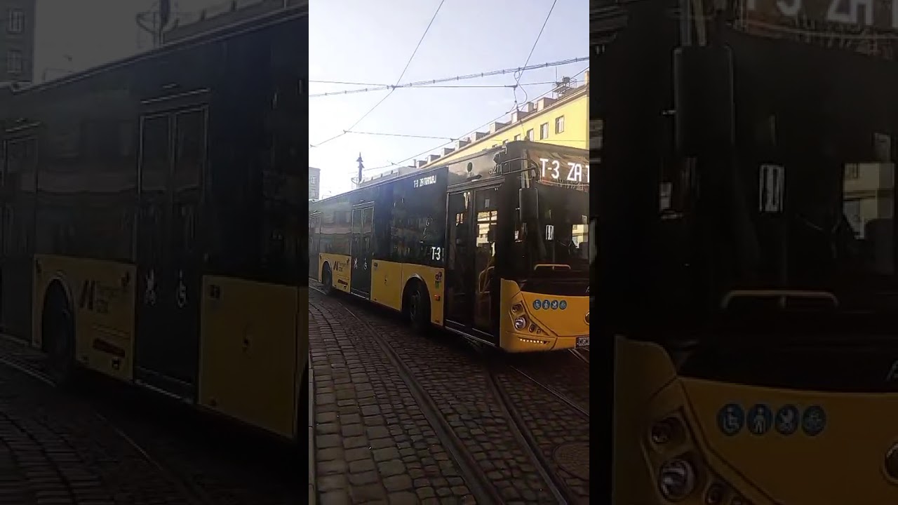 Linia T-3 Kierunek Za Tramwaj Akia Ultra 12 5212 Kłosok PPHU Zabrze