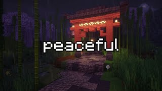 ⛩️ just a calm rainy night... minecraft music and soft rain sounds ambience screenshot 2