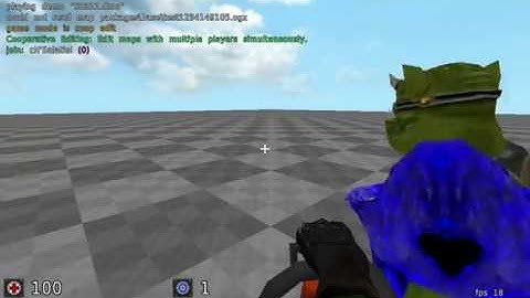 Sauerbraten: Recording demo in coop edit / Unspec while playing demo