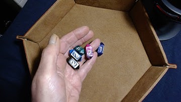 Crystal Shaped D4. Better 4 sided dice