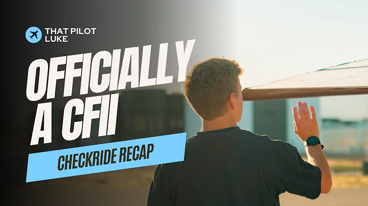 My LAST checkride in flight school -- Officially a CFII