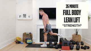 35 Min Full Body Workout For Strength and Muscle At Home