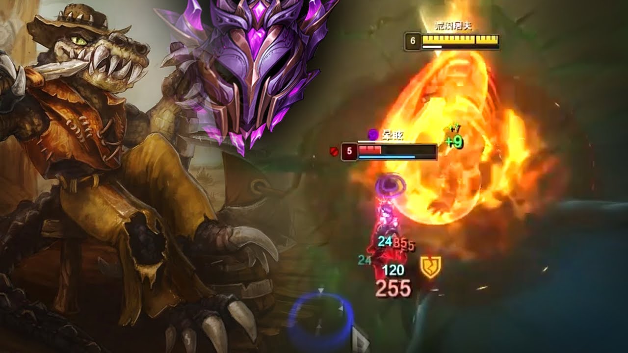 Rank 1 Renekton : DOMINATING Master Elo - Eng Sub