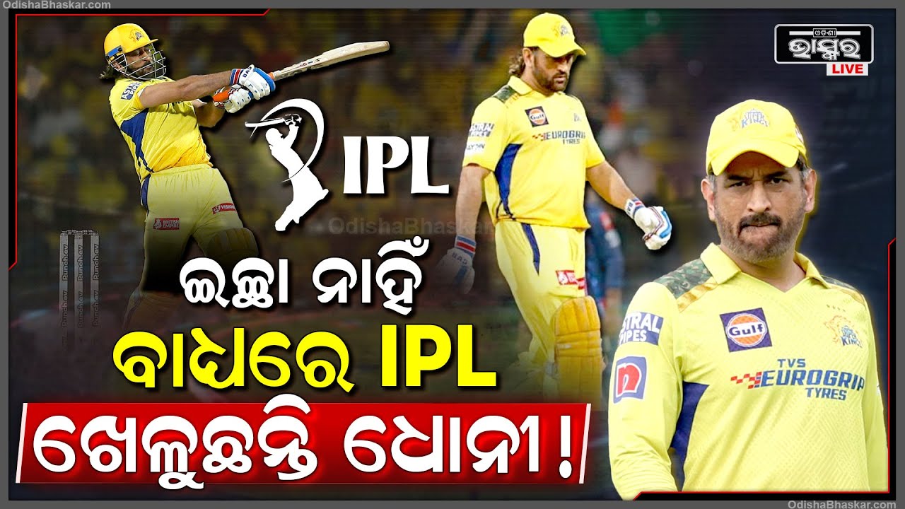 IPL ୨୦୨୪ ଖେଳିବାକୁ ଧୋନୀଙ୍କର ନାହିଁ ଇଛା, ବାଧ୍ୟରେ ଖେଳୁଥିବା ଚର୍ଚ୍ଚା ! ଫ୍ୟାନ୍ସ କହିଲେ ବ୍ୟାଟିଂ ନ କରିପାରିଲେ..