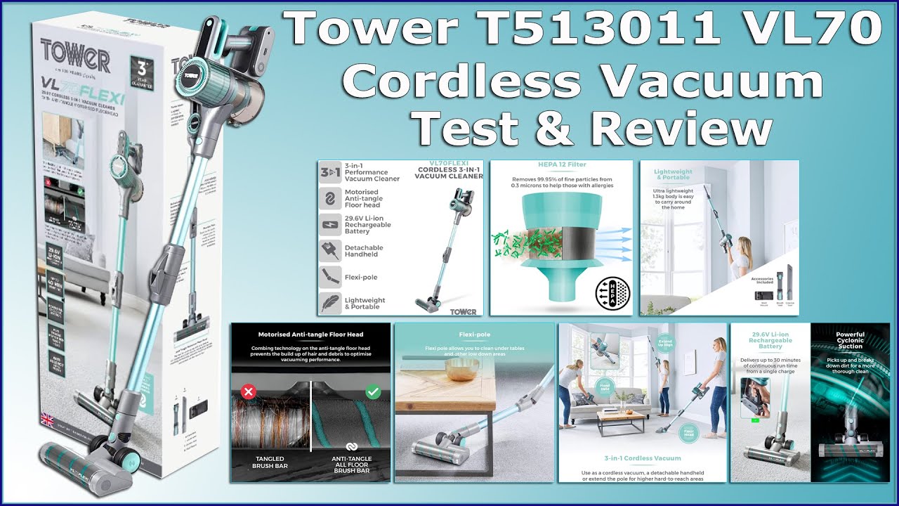 Tower XEC20 3-in-1 Corded Vacuum Cleaner - Home Store + More