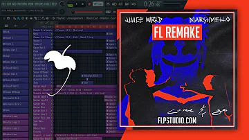 Juice WRLD & Marshmello - Come & Go (FL Studio Template)