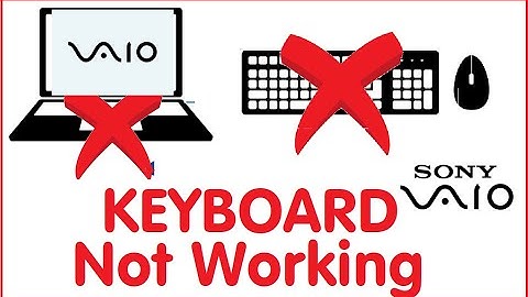 Fix Sony Vaio Keyboard NOT WORKING Laptop (Z SX FE15 SX14 VGN SVE FE Ultrabook Duo Keys Wont Type)