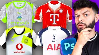 I tried to REDESIGN the UGLIEST Football Kits...