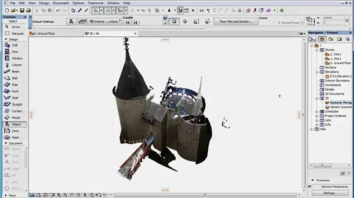 Importing Multiple Point Clouds in ARCHICAD