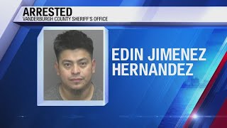 Deputies arrest Evansville man accused of fleeing after hitting patrol car
