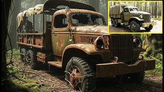 Abandoned 85 Years: WWII GMC CCKW 6x6 full Restoration #asmr