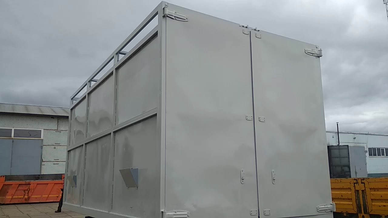 Делаем кузов скотовоз на Газель! Покрасили, ждем установки! - YouTube