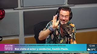 Gastón Pauls: "Hace 26 años que no hay una campaña de prevención de adicciones"