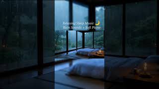 Relaxing Sleep Music 🌙 Rain Sounds + Soft Piano