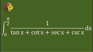 Evaluating the definite integral using standard techniques