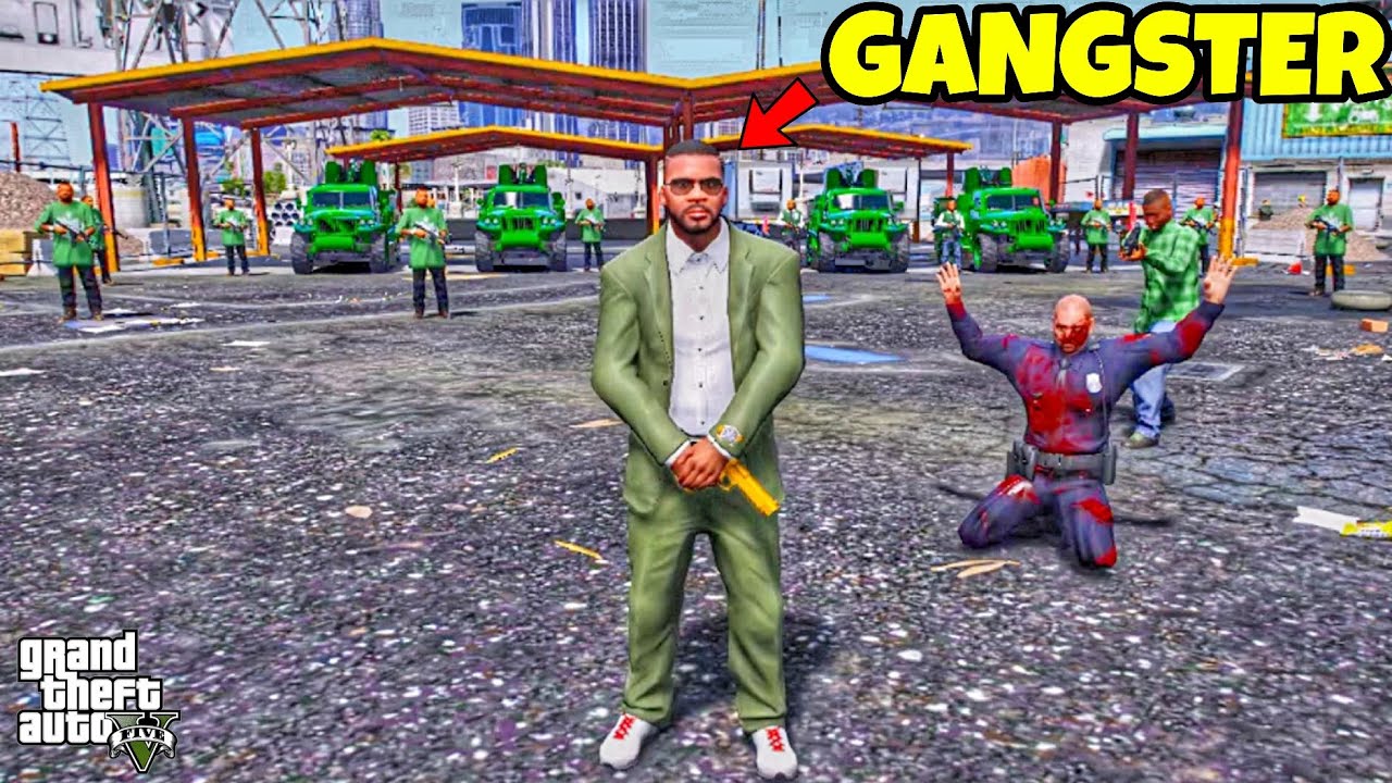 Franklin's First Day As A BIGGEST GANGSTER Of Los Santos