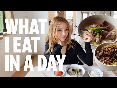 What I Eat In A Day (easy Korean Recipes)