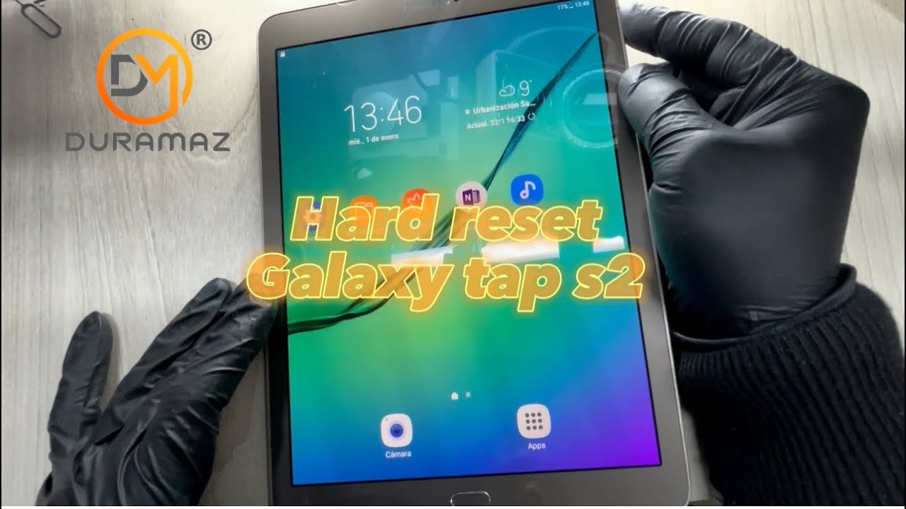 How To Reset Samsung Galaxy Tab S2 - YouTube