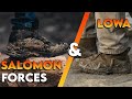 Salomon Forces/LOWA Boots:  A Look Behind the Scenes