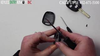 Lexus RX 350 Key Fob Battery Replacement 2007- 2009