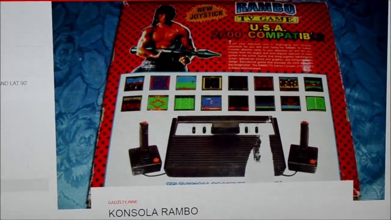 Konsola Rambo - prezentacja sprzętu - YouTube
